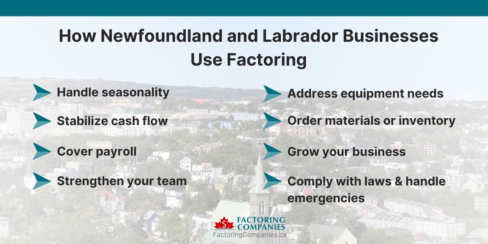 How Newfoundland and Labrador Businesses Use Factoring How Newfoundland and Labrador Businesses Use Factoring