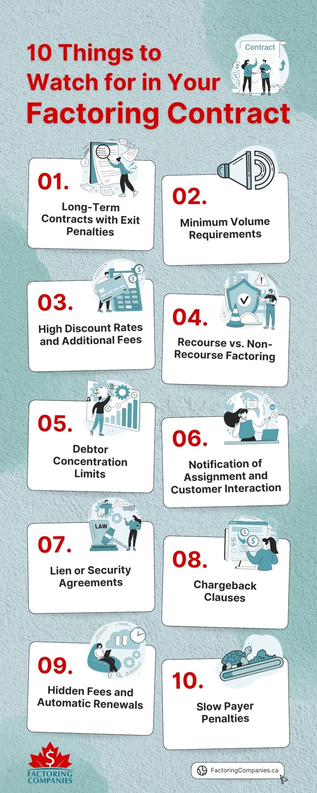 10 Things to Watch for in Your Factoring Contract