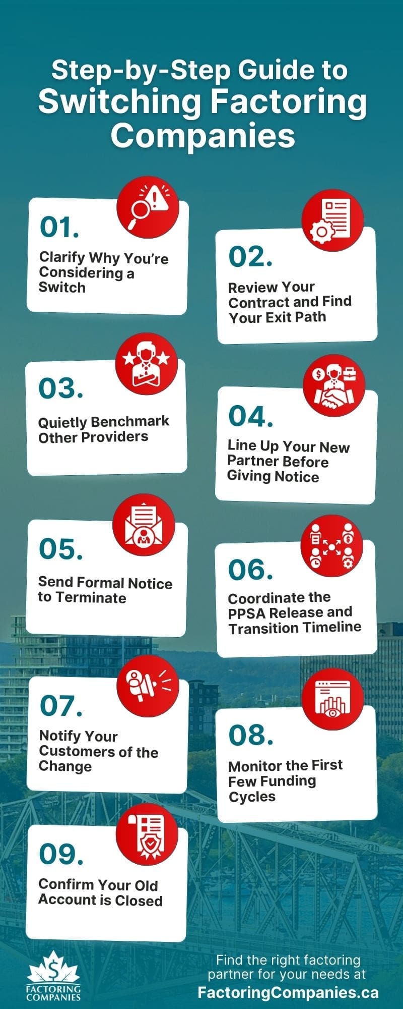 Step-by-Step Guide to Switching Factoring Companies